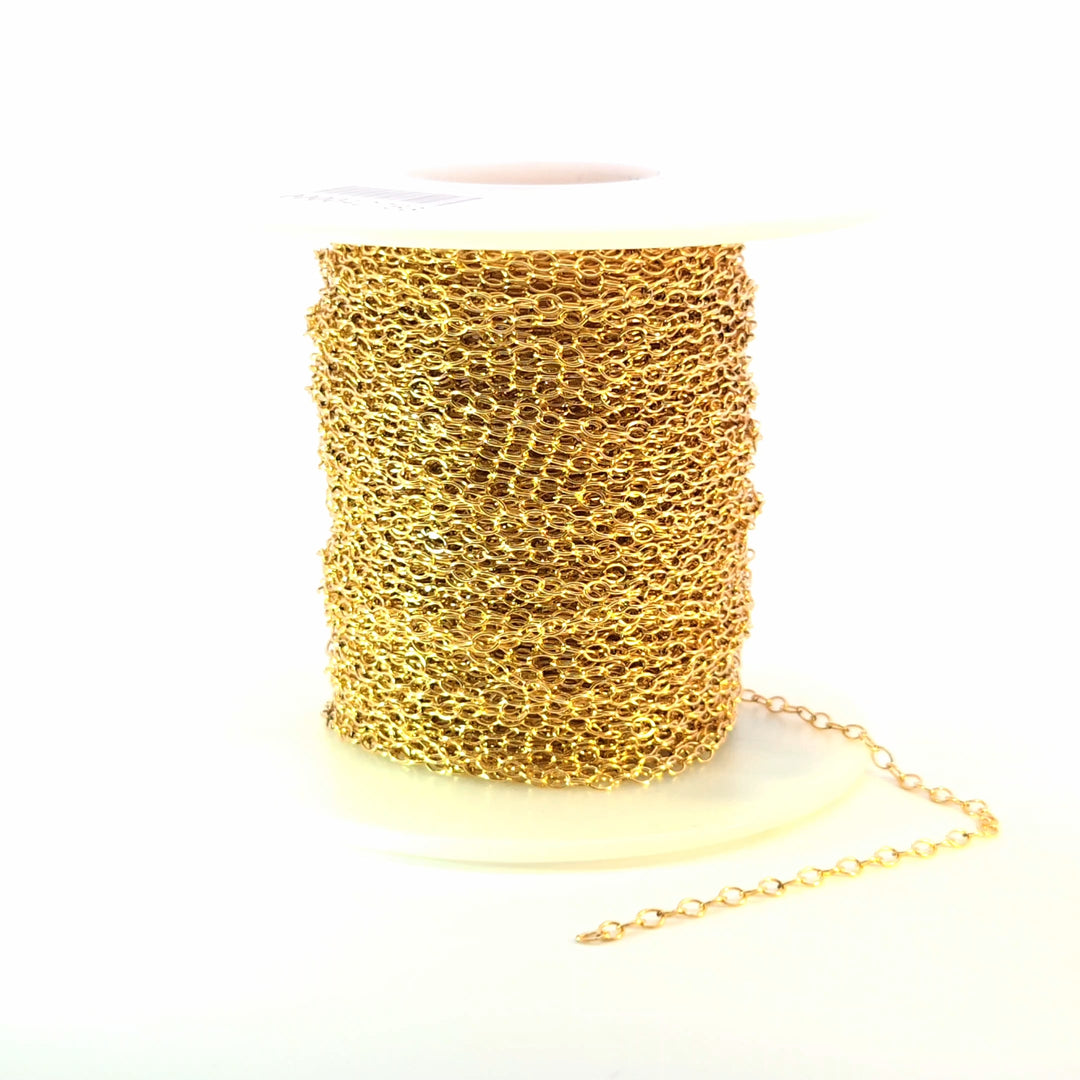 1512GF. 14K Gold-Filled Smooth Cable Chain