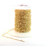 Load image into Gallery viewer, A35F/SPGF. 14K Gold Filled Flat Heart Link Chain
