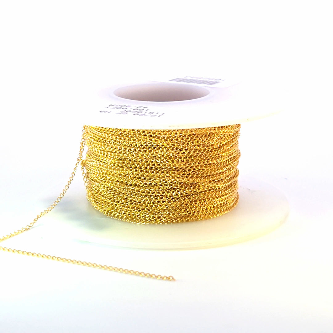 1020CGF. 14K Gold Filled Curb Chain