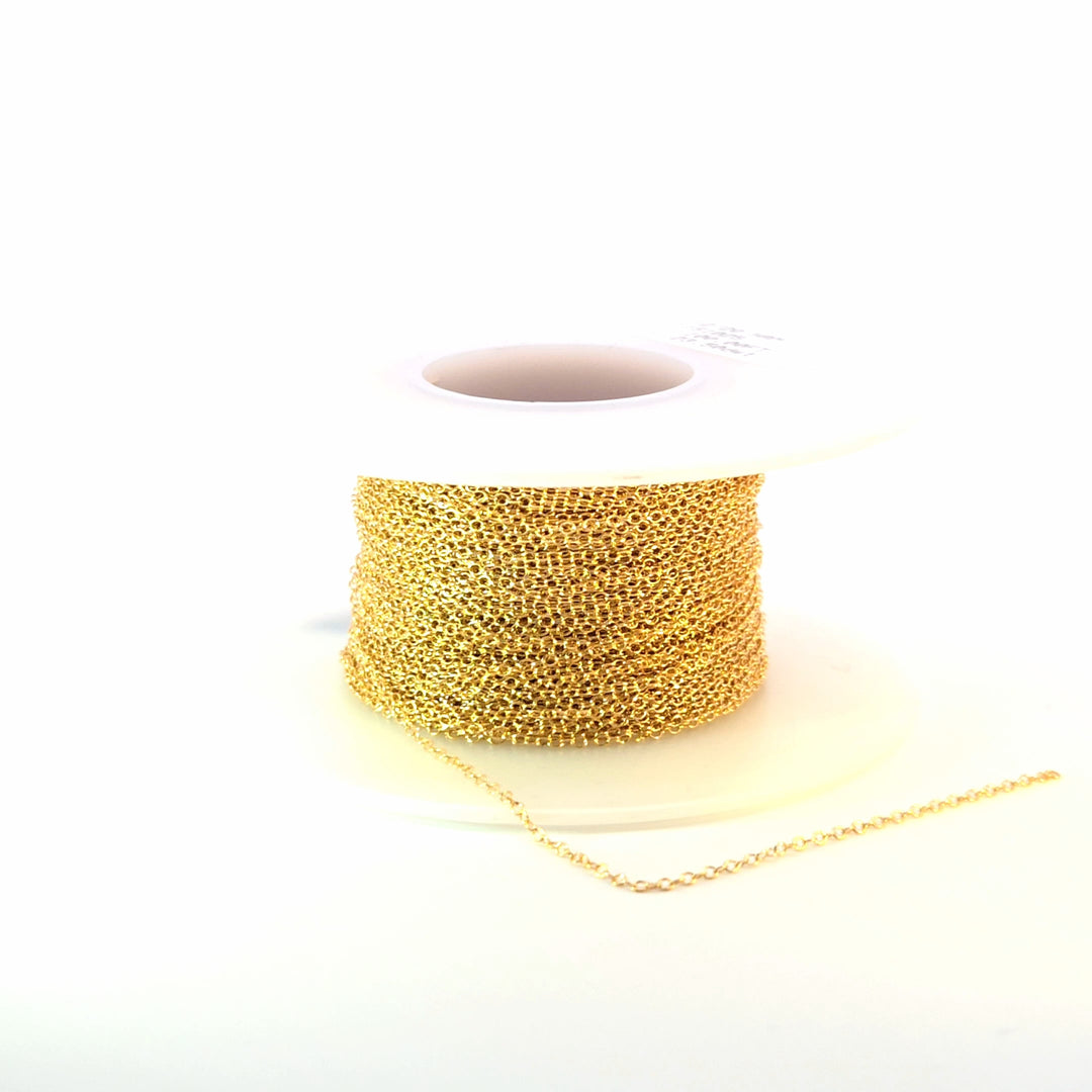 1025GF. 14K Gold-Filled Cable Chain