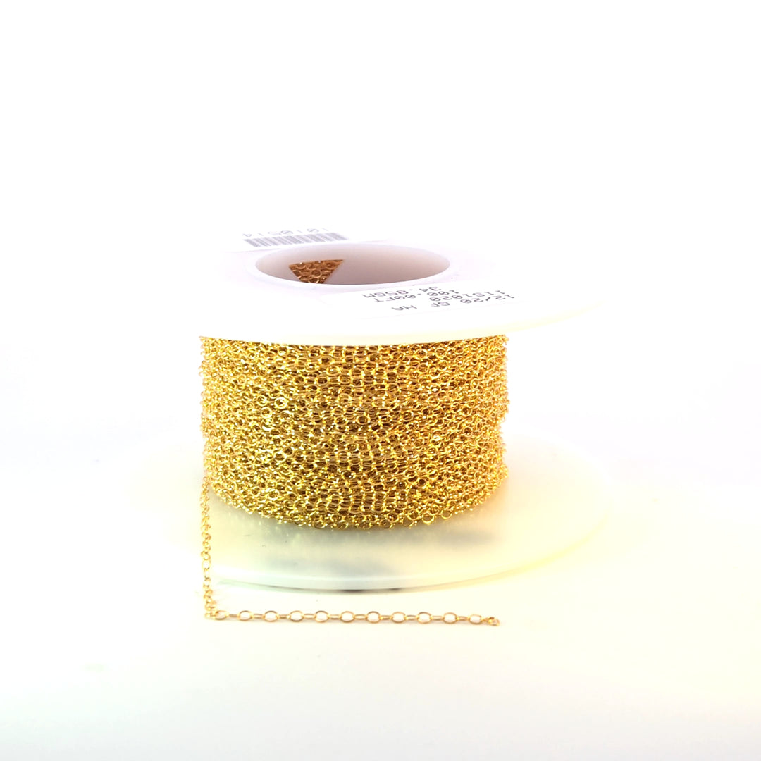 1020GF. 14K Gold Filled Cable Chain
