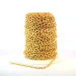 Load image into Gallery viewer, 40061P1TGF. 14k Gold Filled Elongated Cable Twisted and Plain Link Chain