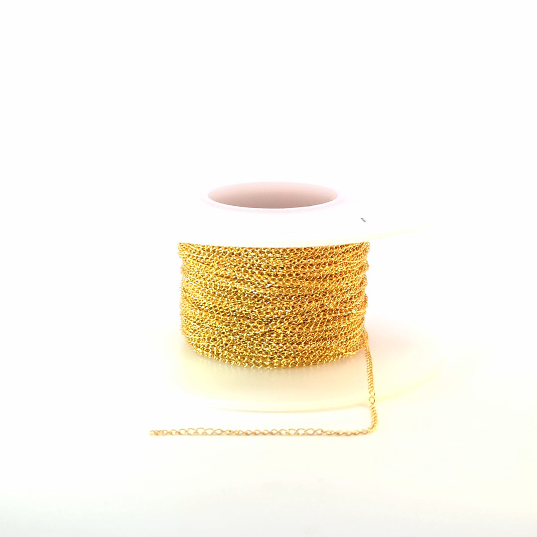 1120CGF. 14K Gold Filled Curb Link Chain