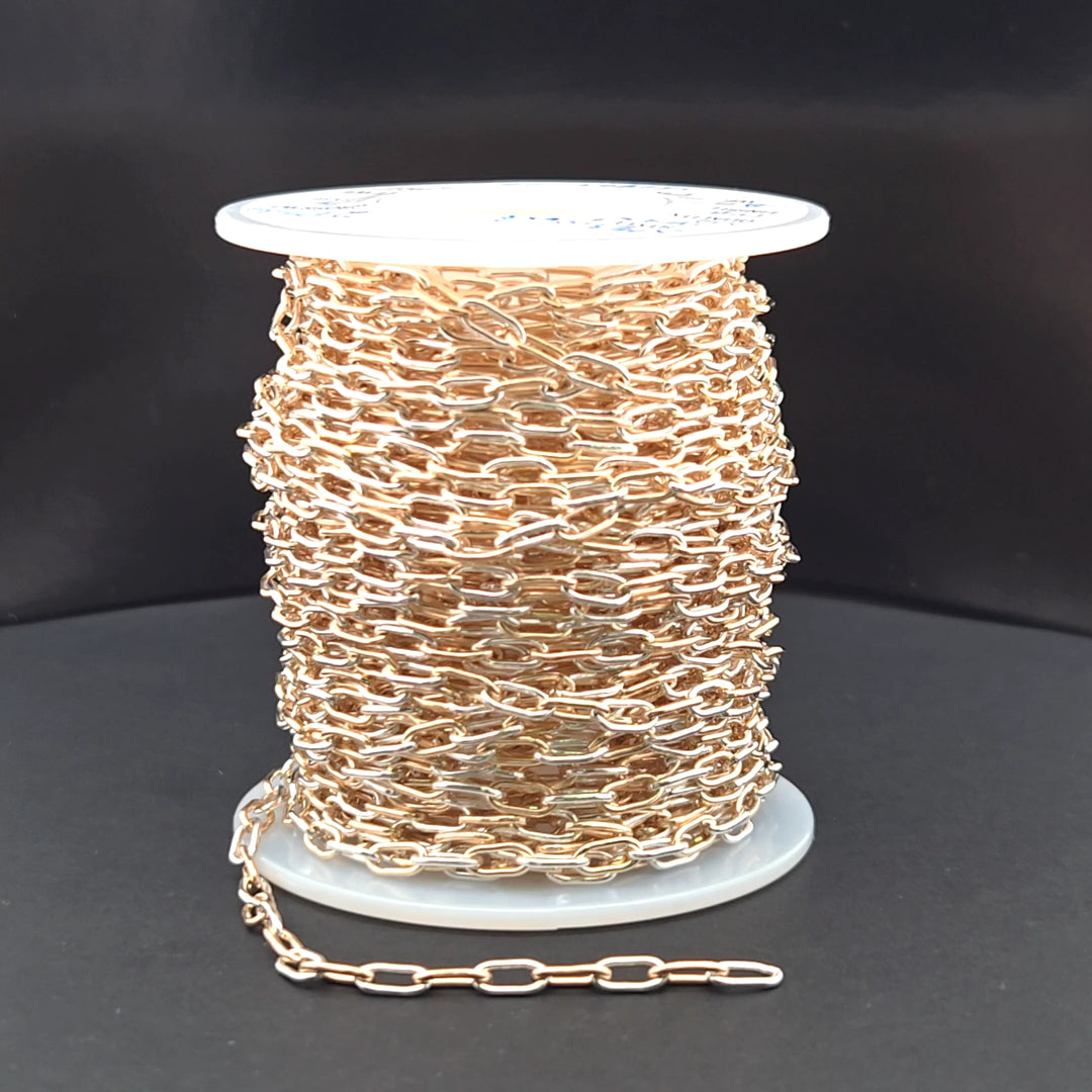 XM/3106XETT. 14k Gold Filled Smooth Paperclip Link Chain