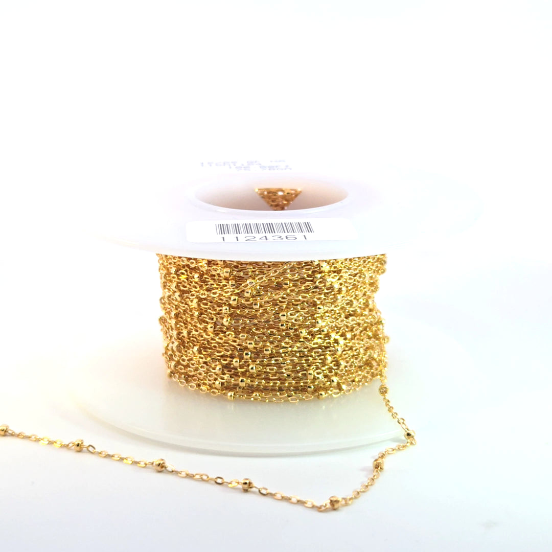 1104GF. 14K Gold Filled Satellite Chain