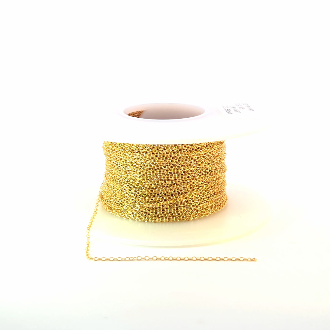 1025GF. 14K Gold-Filled Cable Chain