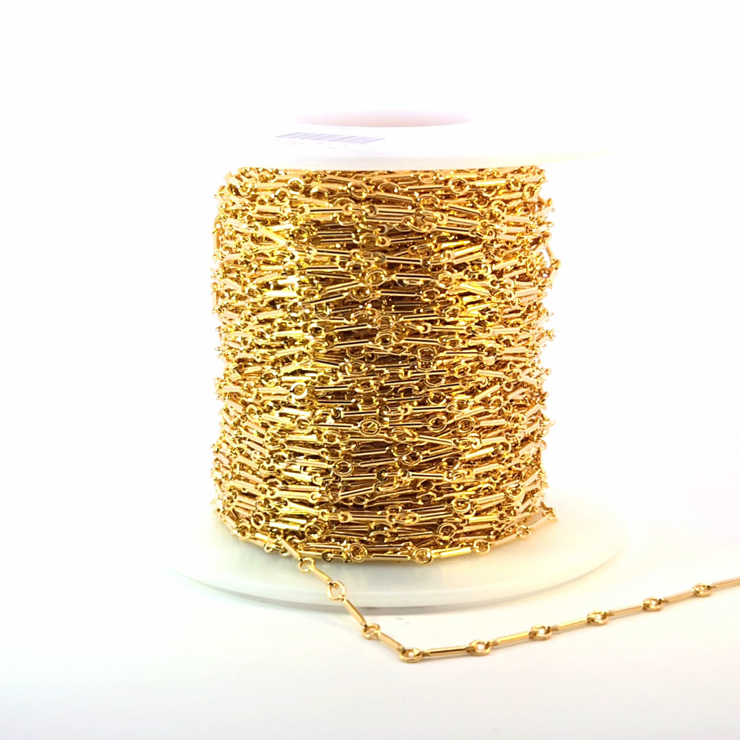 567GF. 14K Gold Filled Bar Chain