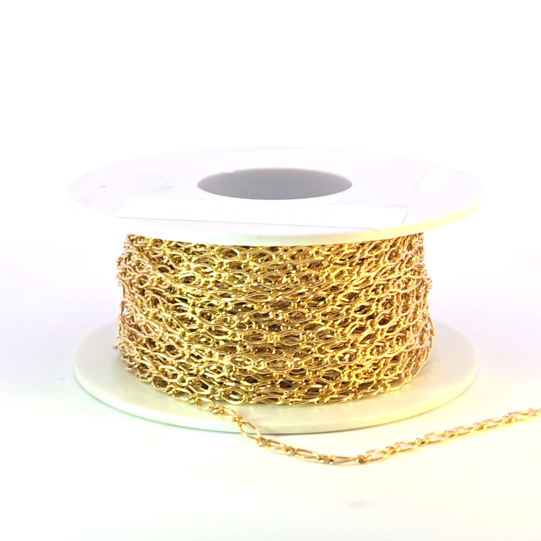 V243GF. 14k Gold-Filled Long and Short Links.