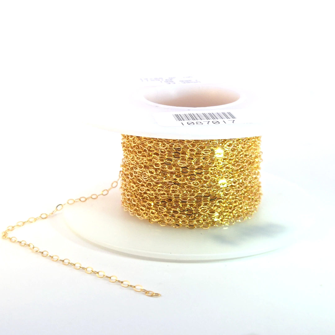 916FGF. 14K Gold Filled Cable Chain