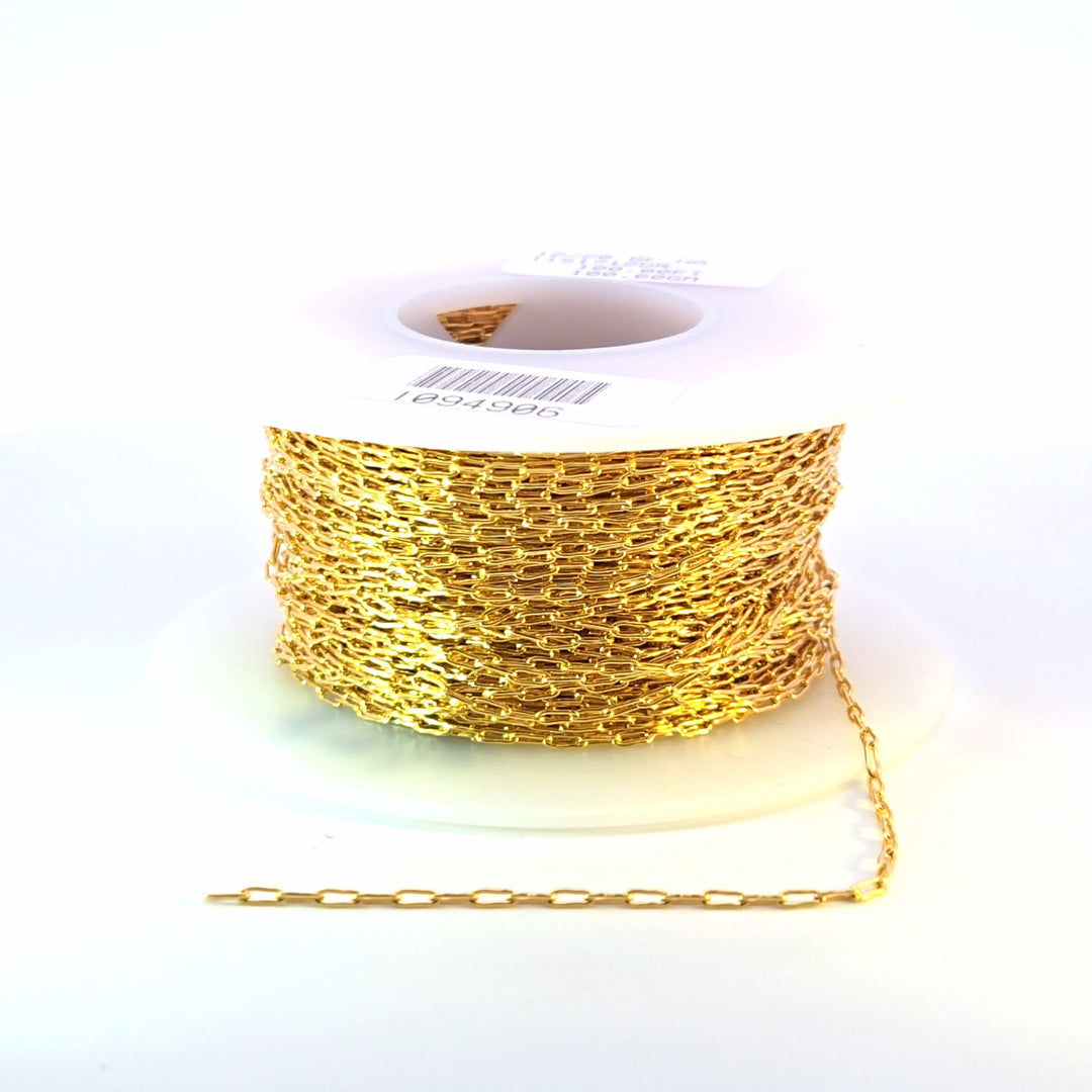 1712DRGF. 14k Gold Filled Paperclip Chain