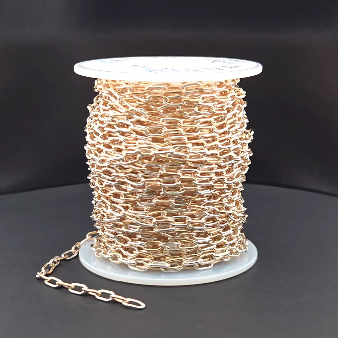 XM/3106XETT. 14k Gold Filled Smooth Paperclip Link Chain