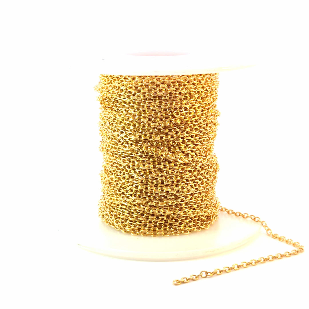 1916GF. 14K Gold Filled Cable Chain