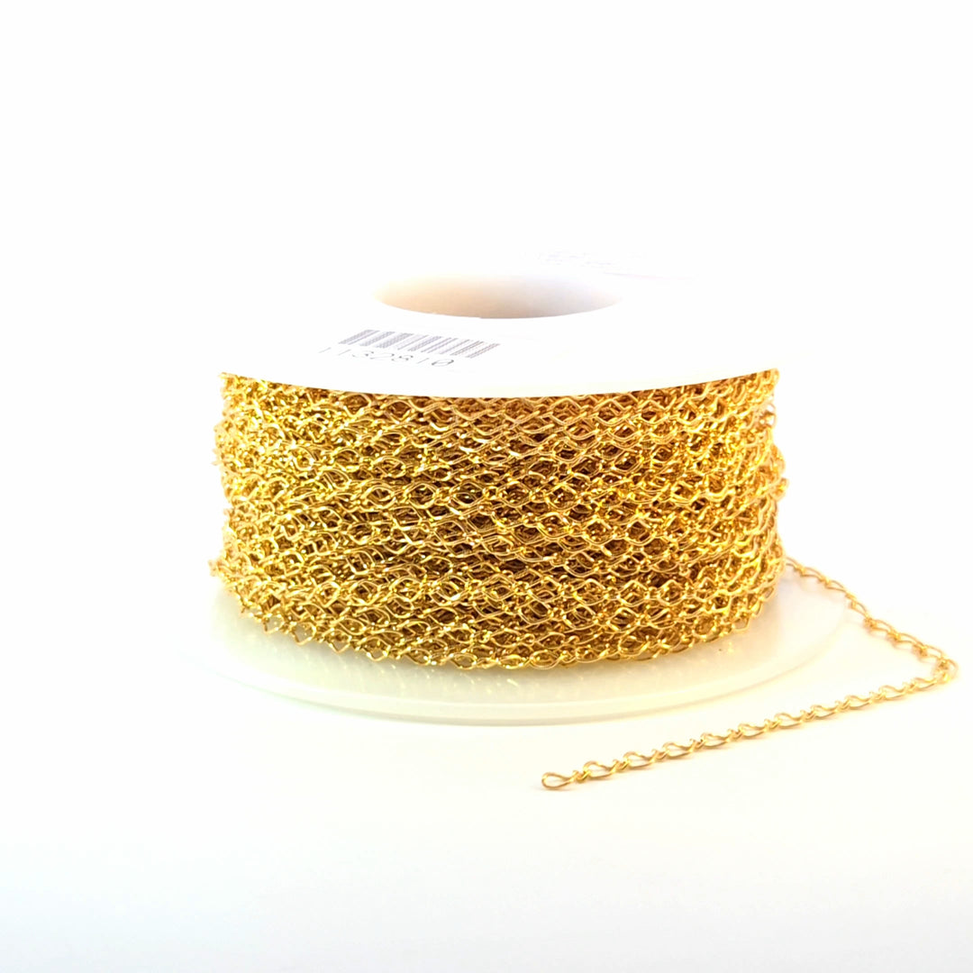 16MQGF. 14K Gold Filled Rhomb Link Chain
