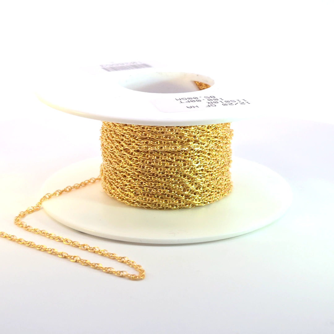 010RGF. 14K Gold Filled Rope Chain