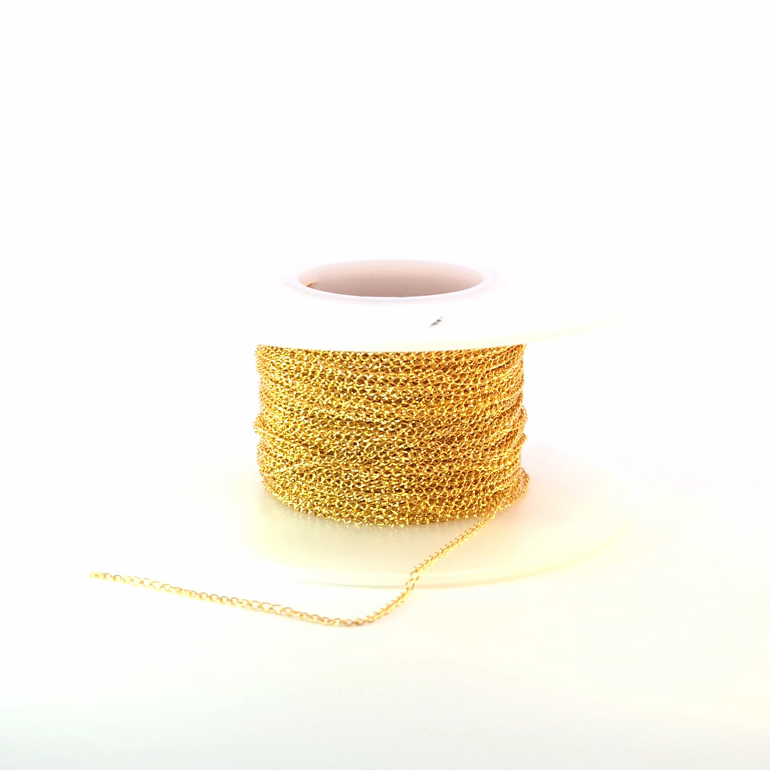 1120CGF. 14K Gold Filled Curb Link Chain