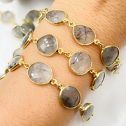 Black Rutile Wire Chain