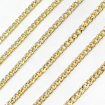 Load image into Gallery viewer, Gold Plated 925 Sterling Silver Gold Plated Curb Chain. V60GP

