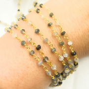 Black Rutile Wire Chain