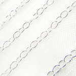 Load image into Gallery viewer, 925 Sterling Silver Smooth Oval Link Chain. V190SS
