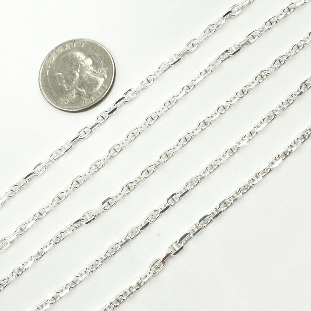 925 Sterling Silver Marina Chain. Y9SS