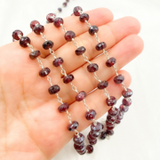 Coated Garnet Wire Chain