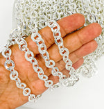 Load image into Gallery viewer, 925 Sterling Silver Cable Chain Link. V136SS
