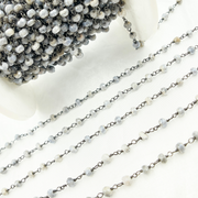 Silverite Oxidized Wire Chain.