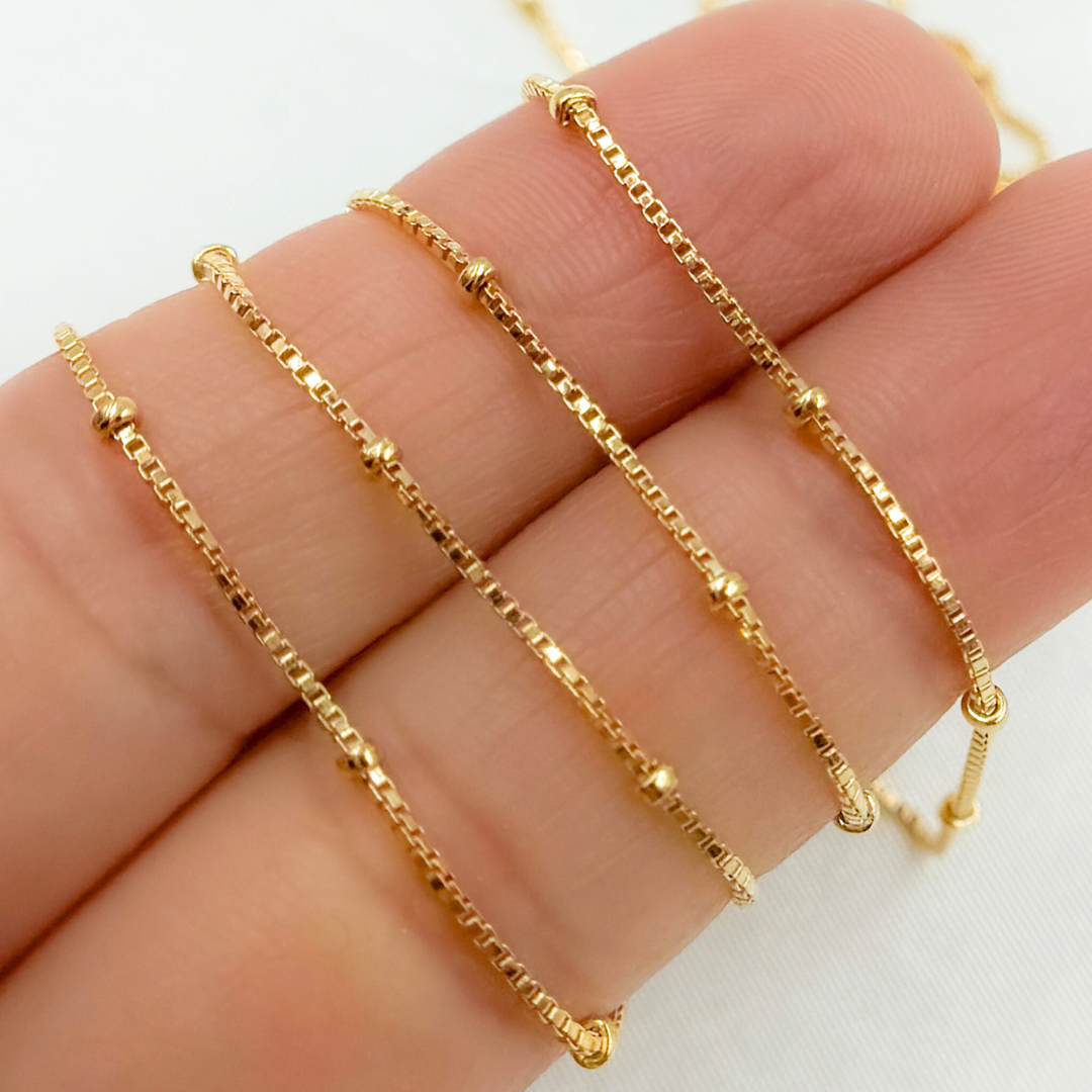 14k Gold Filled Satellite Chain. 1079GF