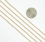 Load image into Gallery viewer, 14K Gold Filled Cable Round Link Chain. 2214GF
