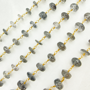 Stone wire chain