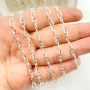 Z2SS. Sterling Silver Smooth Marina Link Chain
