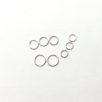 Load image into Gallery viewer, 925 Sterling Silver Close Jump Rings 20 Gauge 6mm. 5004481C
