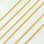 Load image into Gallery viewer, 14k Gold Filled Flat Curb Chain. 2015CHR
