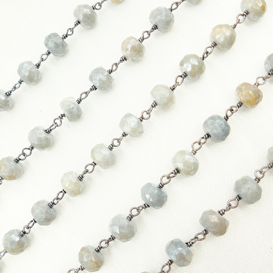 Coated Quartz Oxidized Wire Chain. CQU39