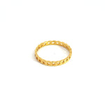 Load image into Gallery viewer, 14K Solid Yellow Gold Chain Ring. GDR212
