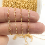 Load image into Gallery viewer, 14K Gold Filled Twisted Cable Chain. 13MQGF
