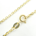 Load image into Gallery viewer, 14K Solid Gold Round Link Necklace. 050R01T5
